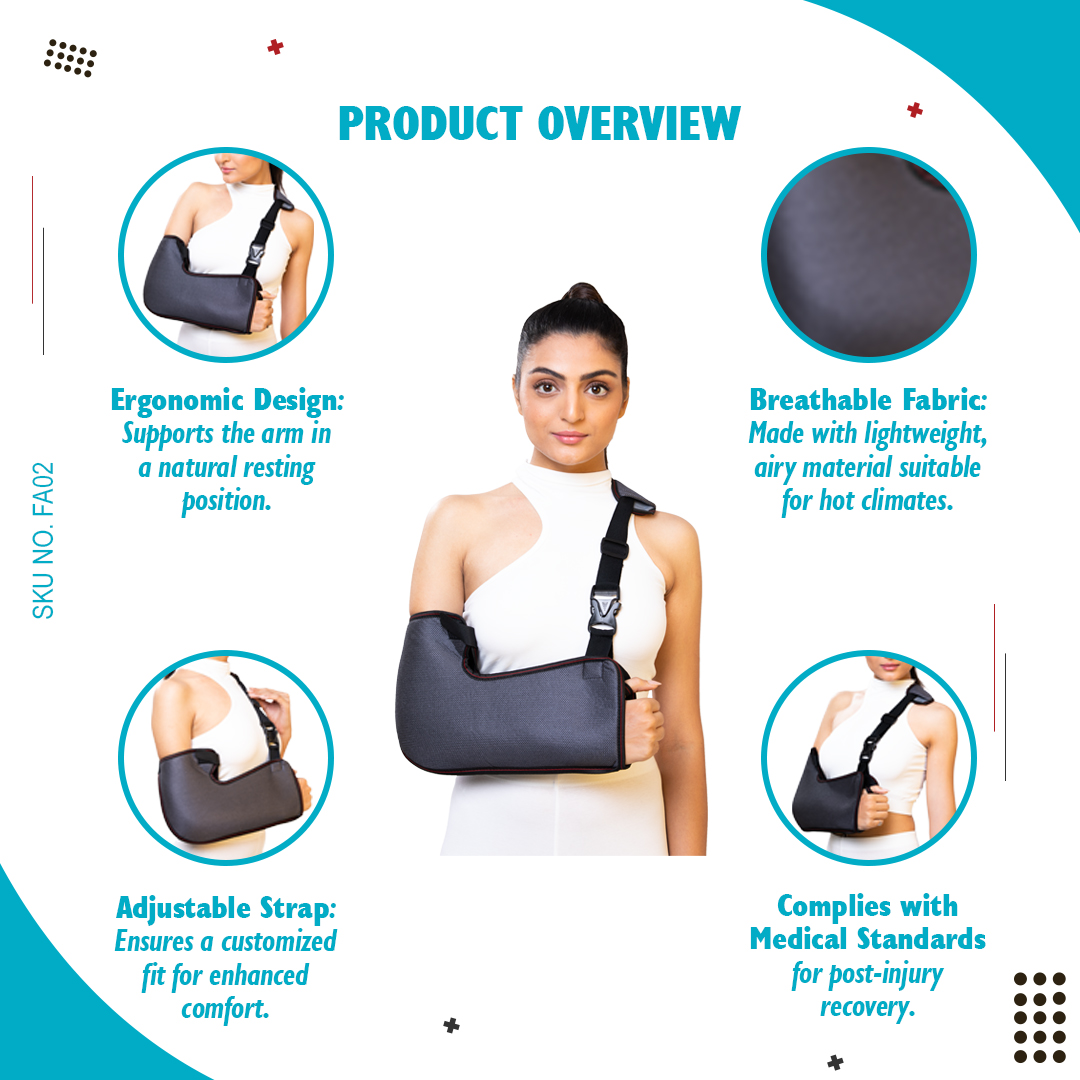 SKU:FA02 - Arm Pouch Sling - Tropical - Image 4