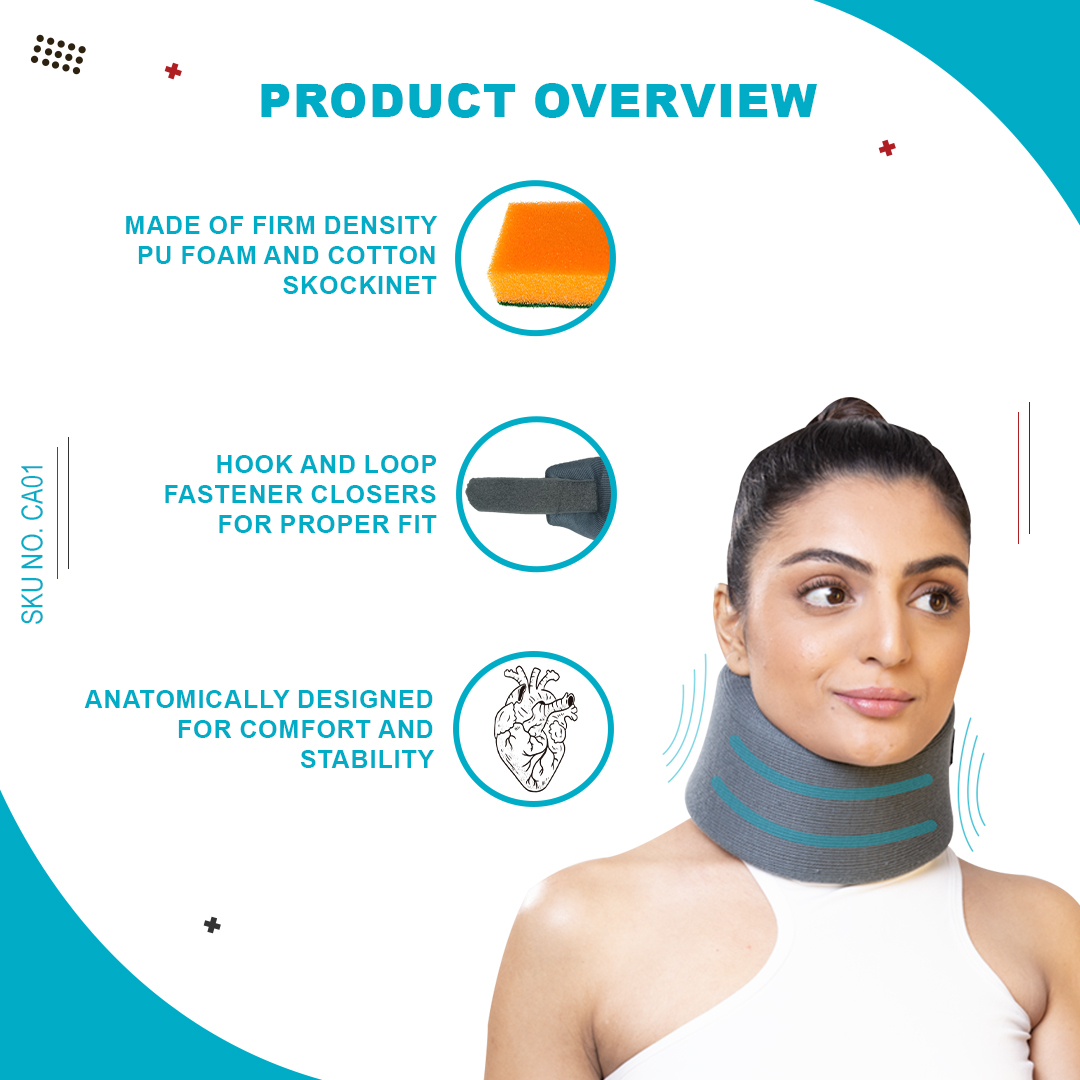 SKU:CA01 - Cervical Collar Soft - Image 3