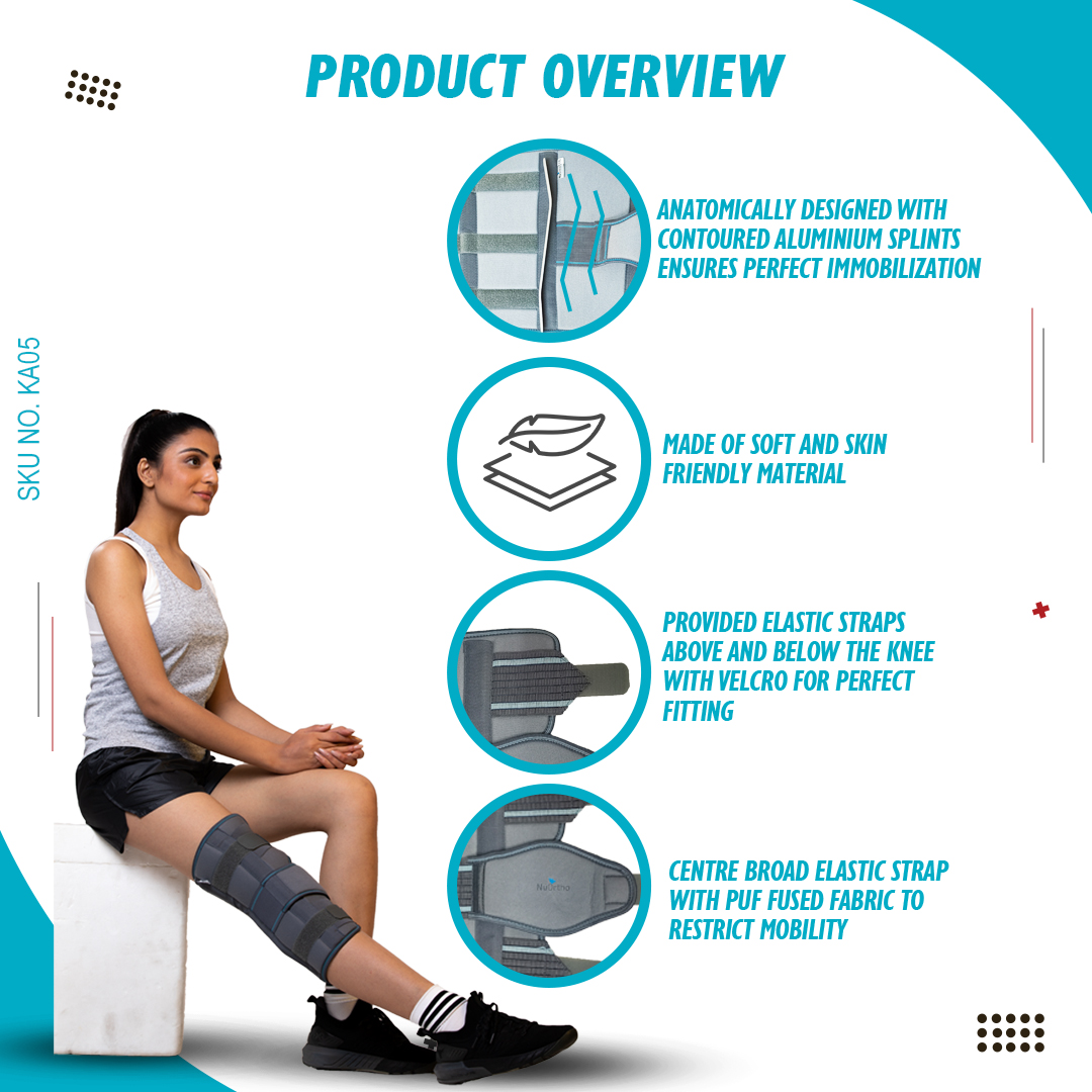 SKU:KA05 - Knee Brace Short Type - Image 4