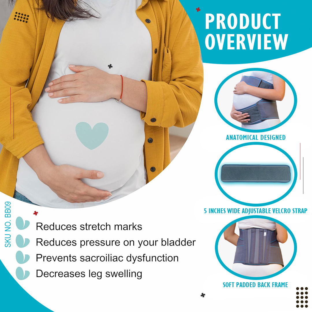 SKU:BB09 - Pregnency Back Support - Image 4