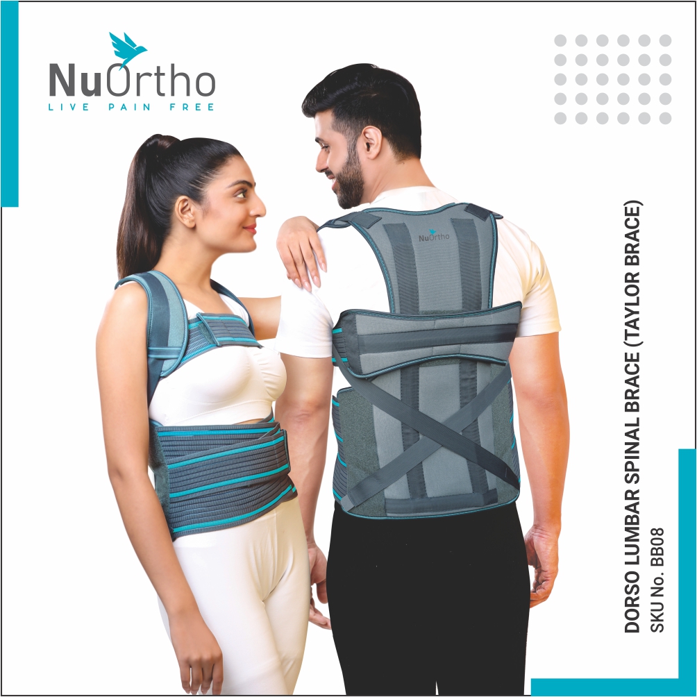 SKU:BB08 - Dorso Lumbar Spinal Brace (Taylor Brace) - Image 2