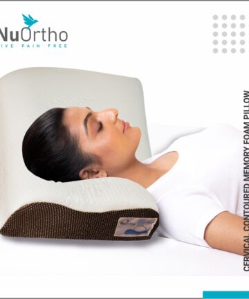 SKU:CA13 - Cervical Contoured Memory Foam Pillow