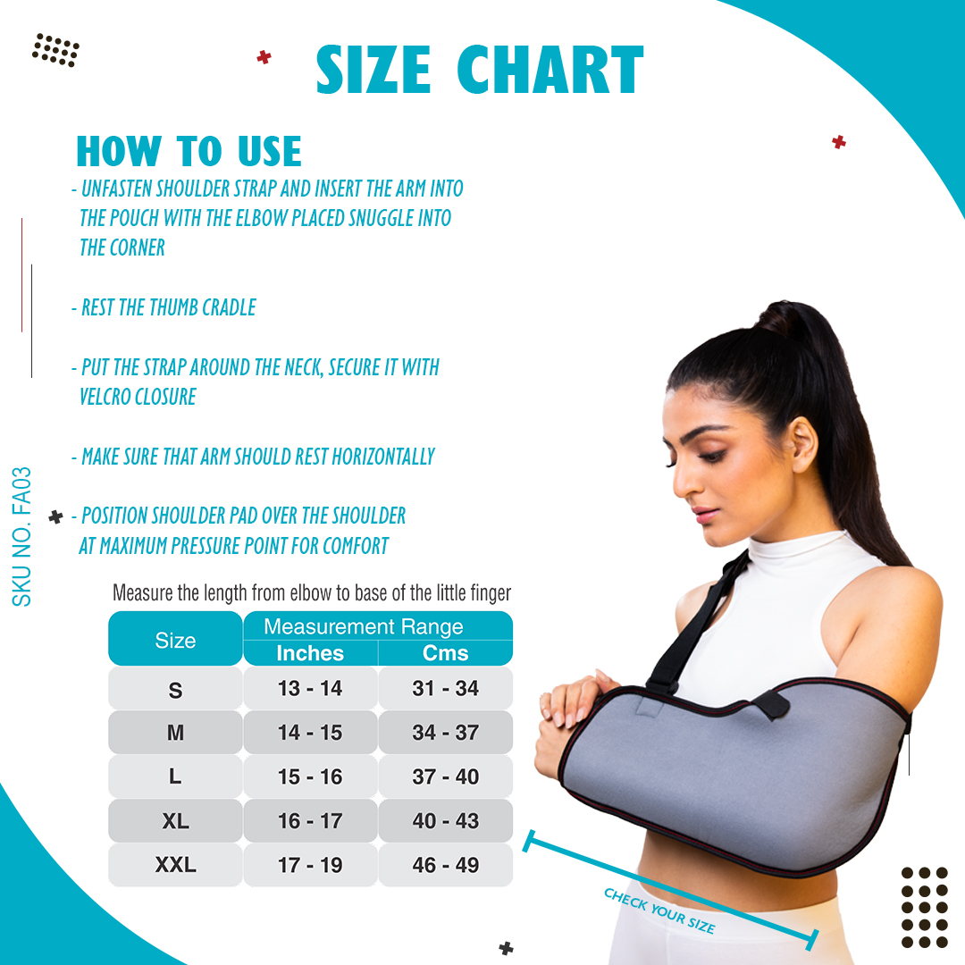 SKU:FA03 - Arm Pouch Sling - Sporty - Image 5