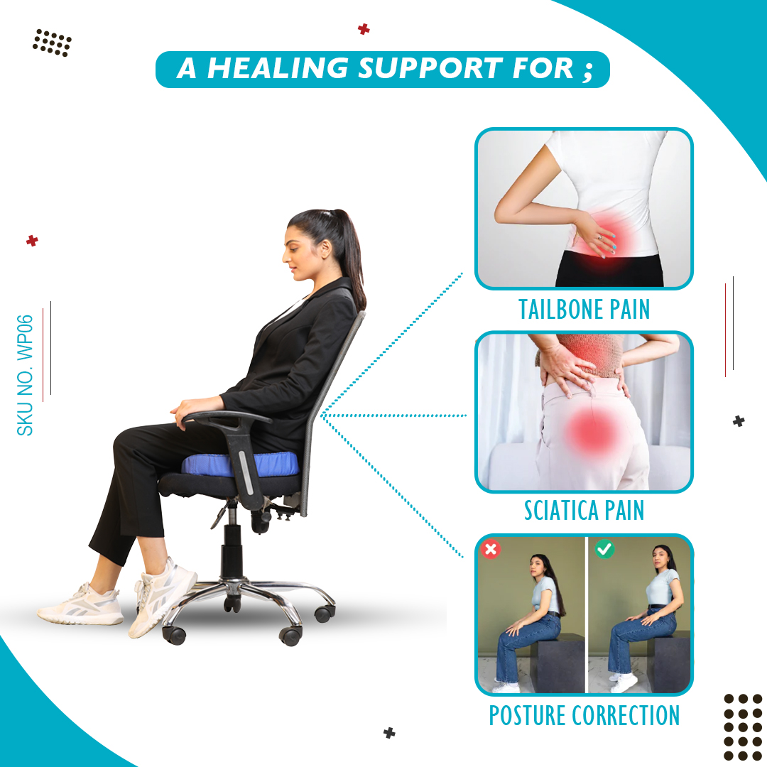 SKU:WP06 - Coccyx (Spine) Cushion For Tailbone - Image 3
