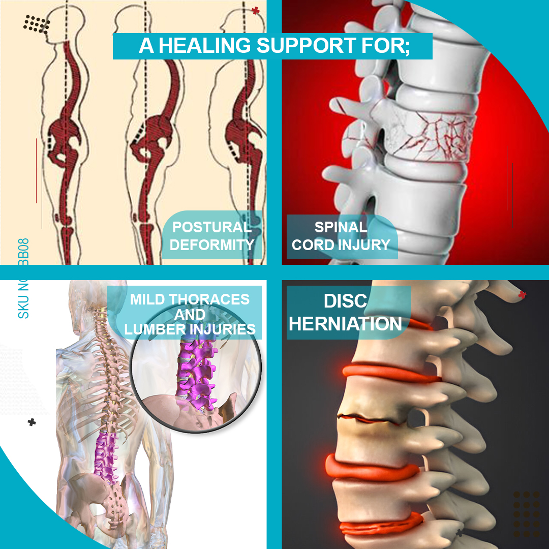 SKU:BB08 - Dorso Lumbar Spinal Brace (Taylor Brace) - Image 3