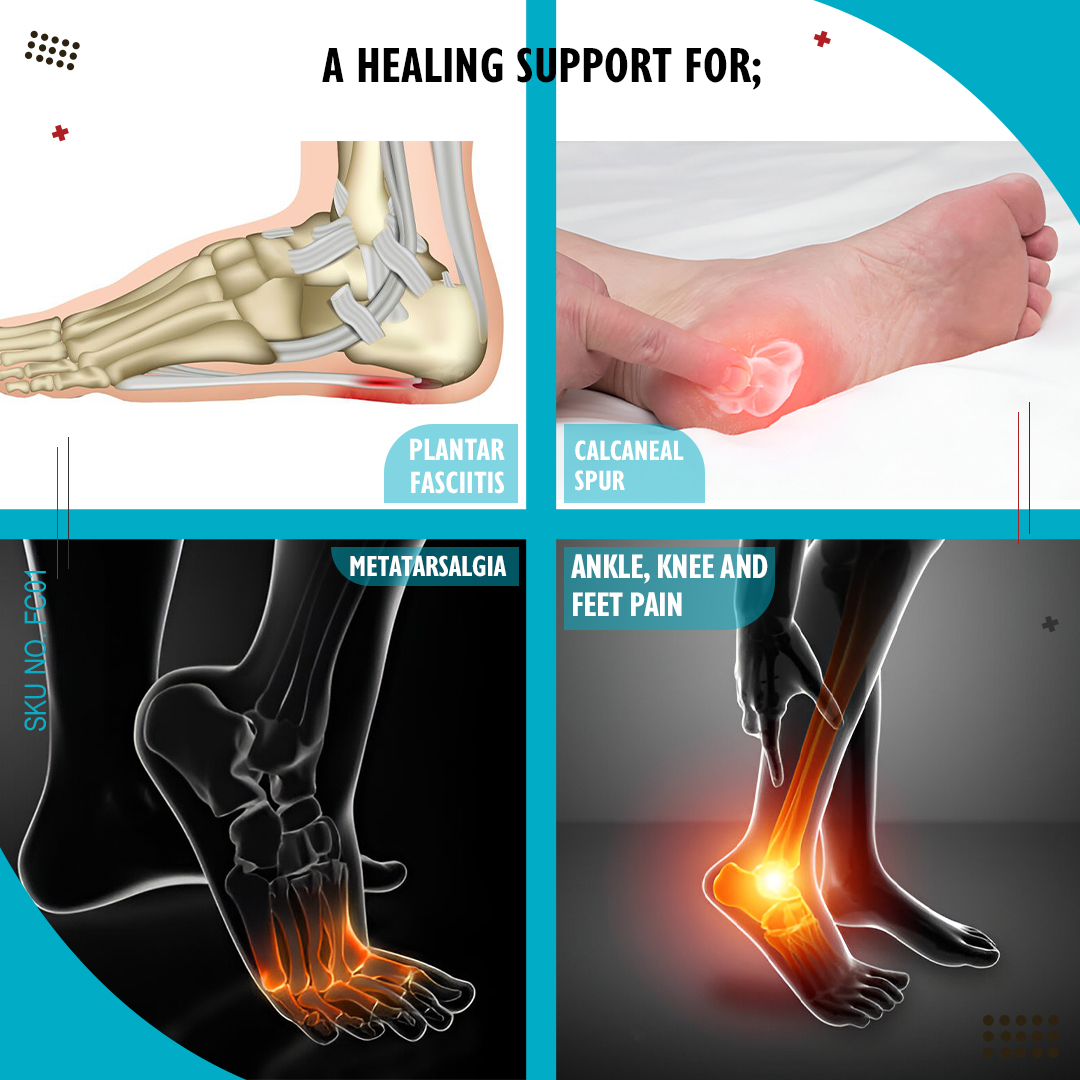 SKU:FC01 - Silicone Insoles With Soft Insert - Image 3