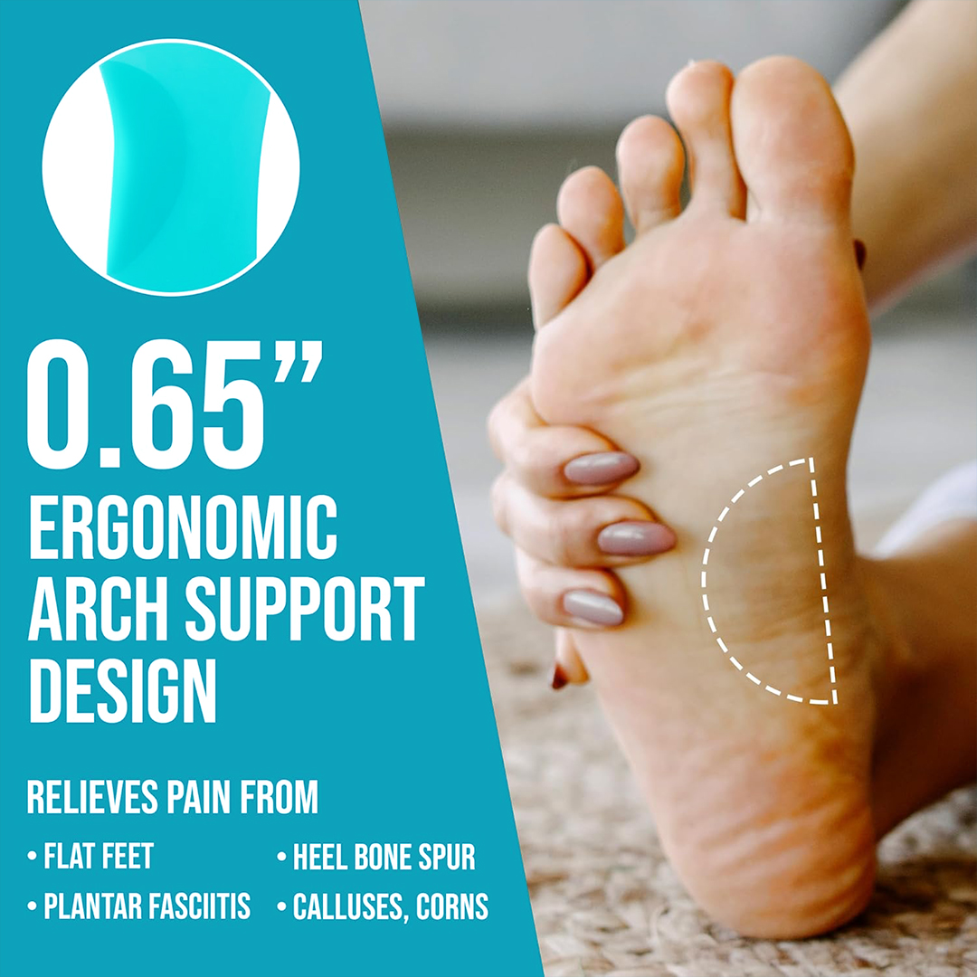 SKU:FC03 - Silicone Insole With Arch Support - Image 4