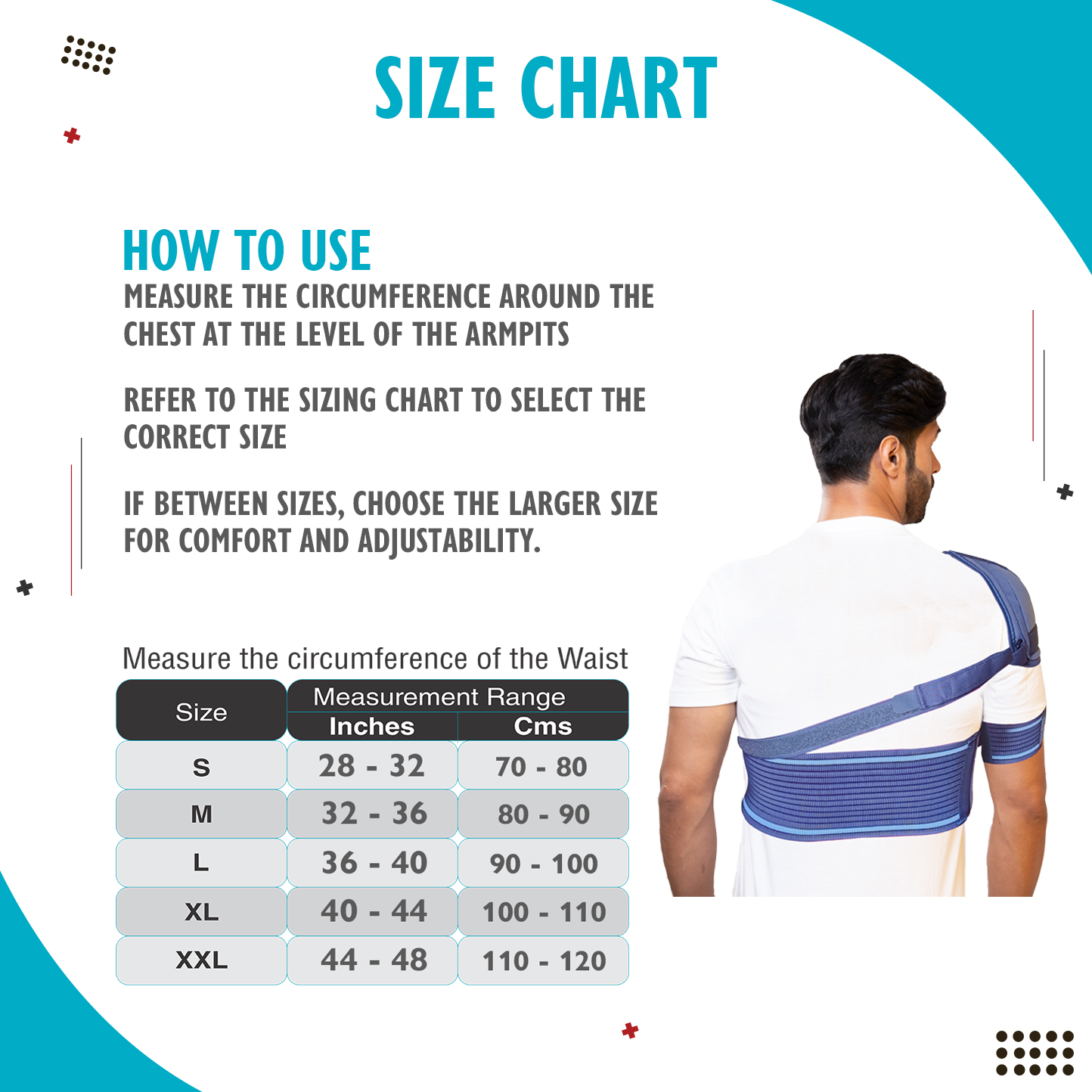 SKU:FA05 - Elastic Shoulder Immobilizer - Image 5